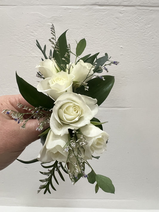 Fresh Flower Wrist Coursage - made to order