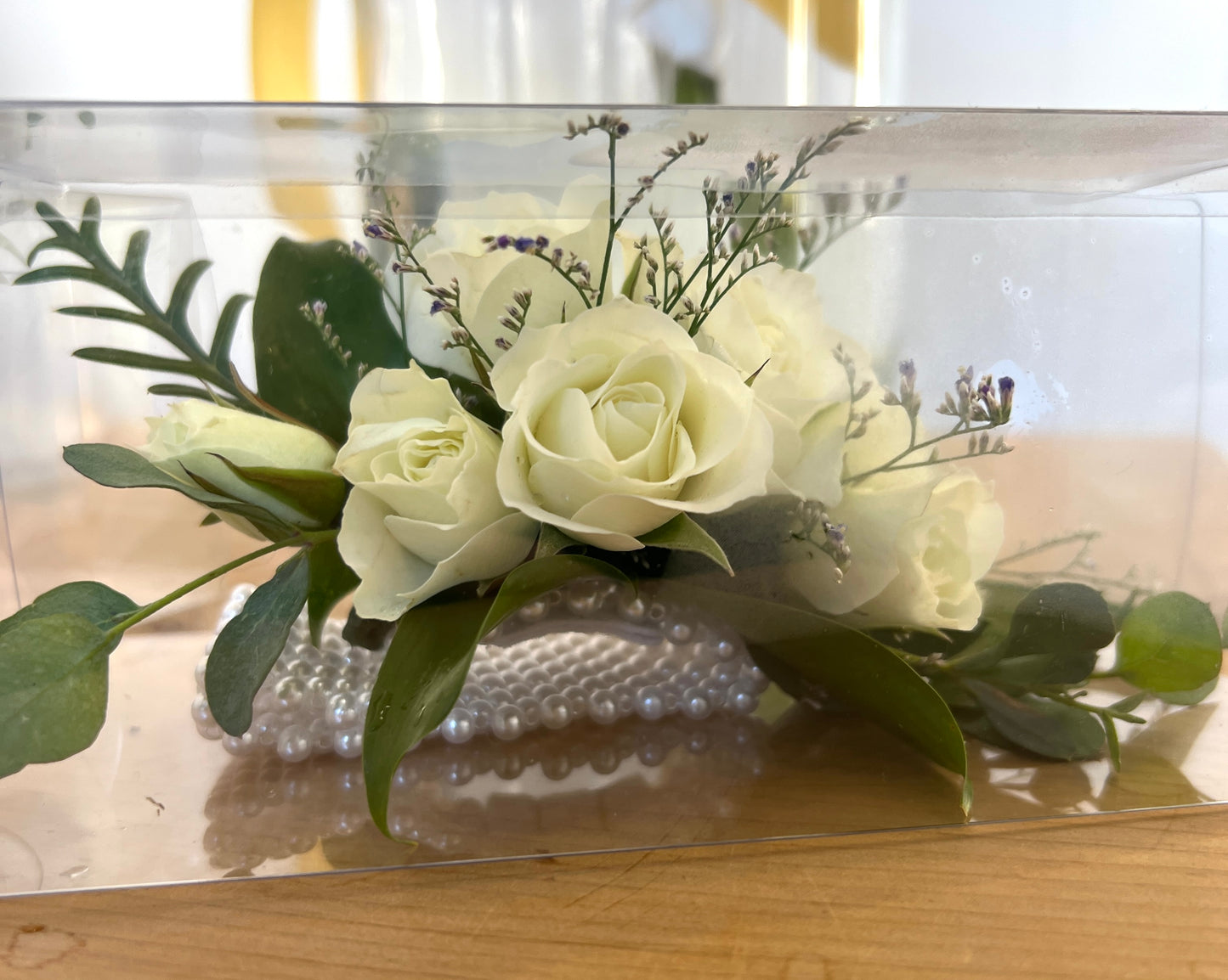 Fresh Flower Wrist Coursage - made to order
