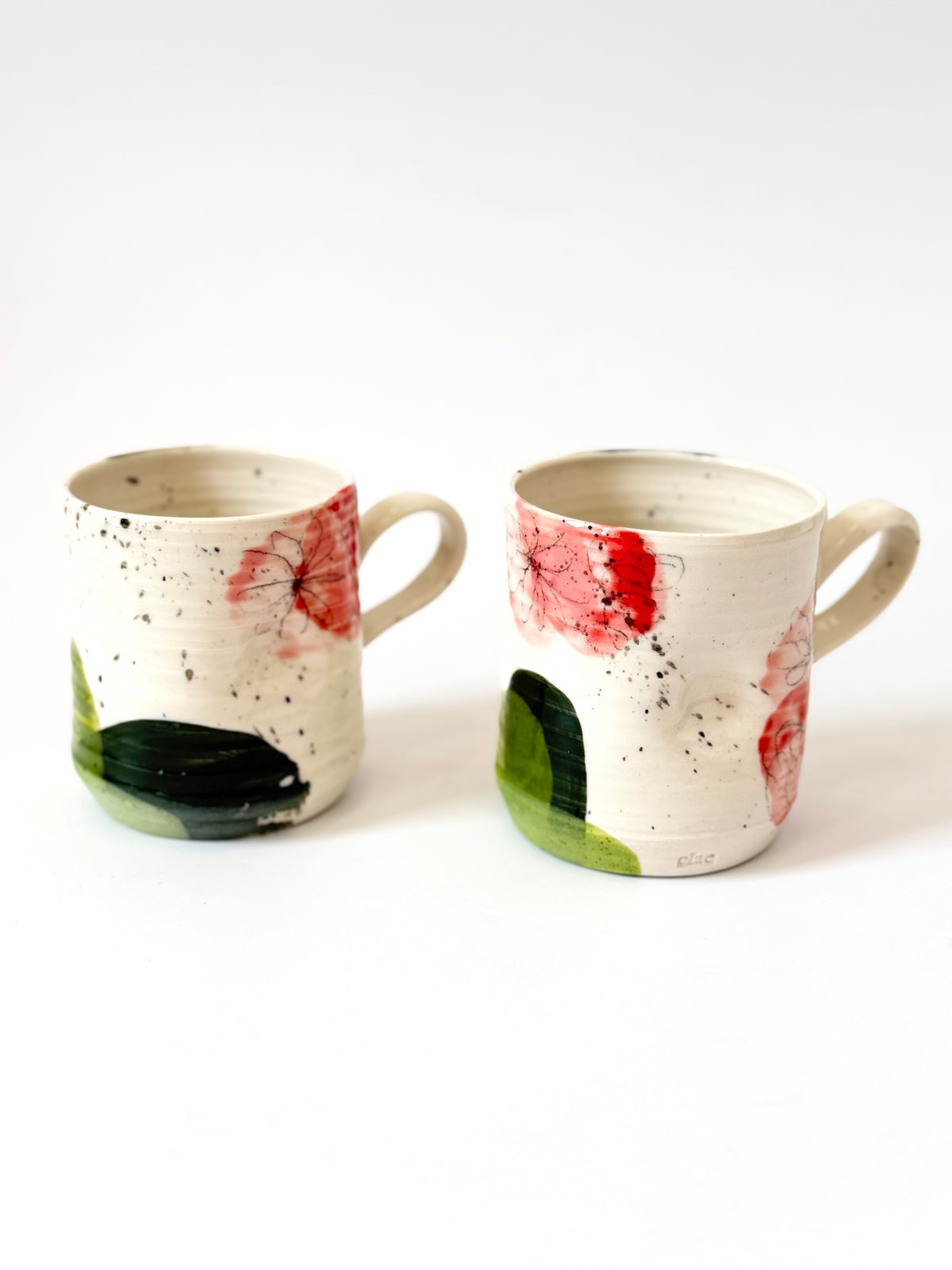 Painty Cup with Handle - by Tatyanna Meharry of Clae Ceramics