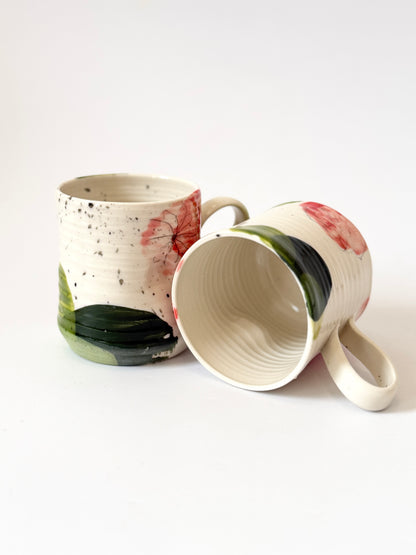 Painty Cup with Handle - by Tatyanna Meharry of Clae Ceramics