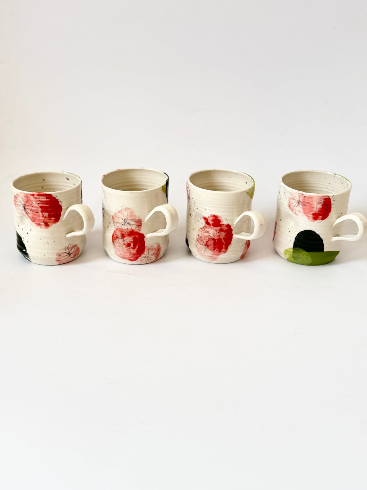 Painty Cup with Handle - by Tatyanna Meharry of Clae Ceramics