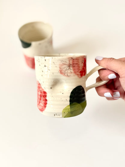 Painty Cup with Handle - by Tatyanna Meharry of Clae Ceramics