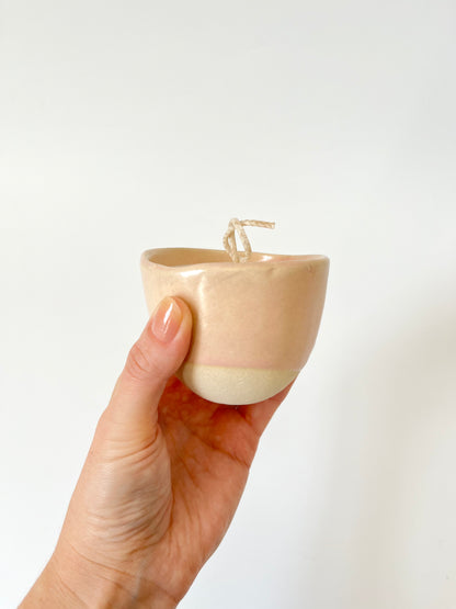 Peony Yunomi Soy Candle