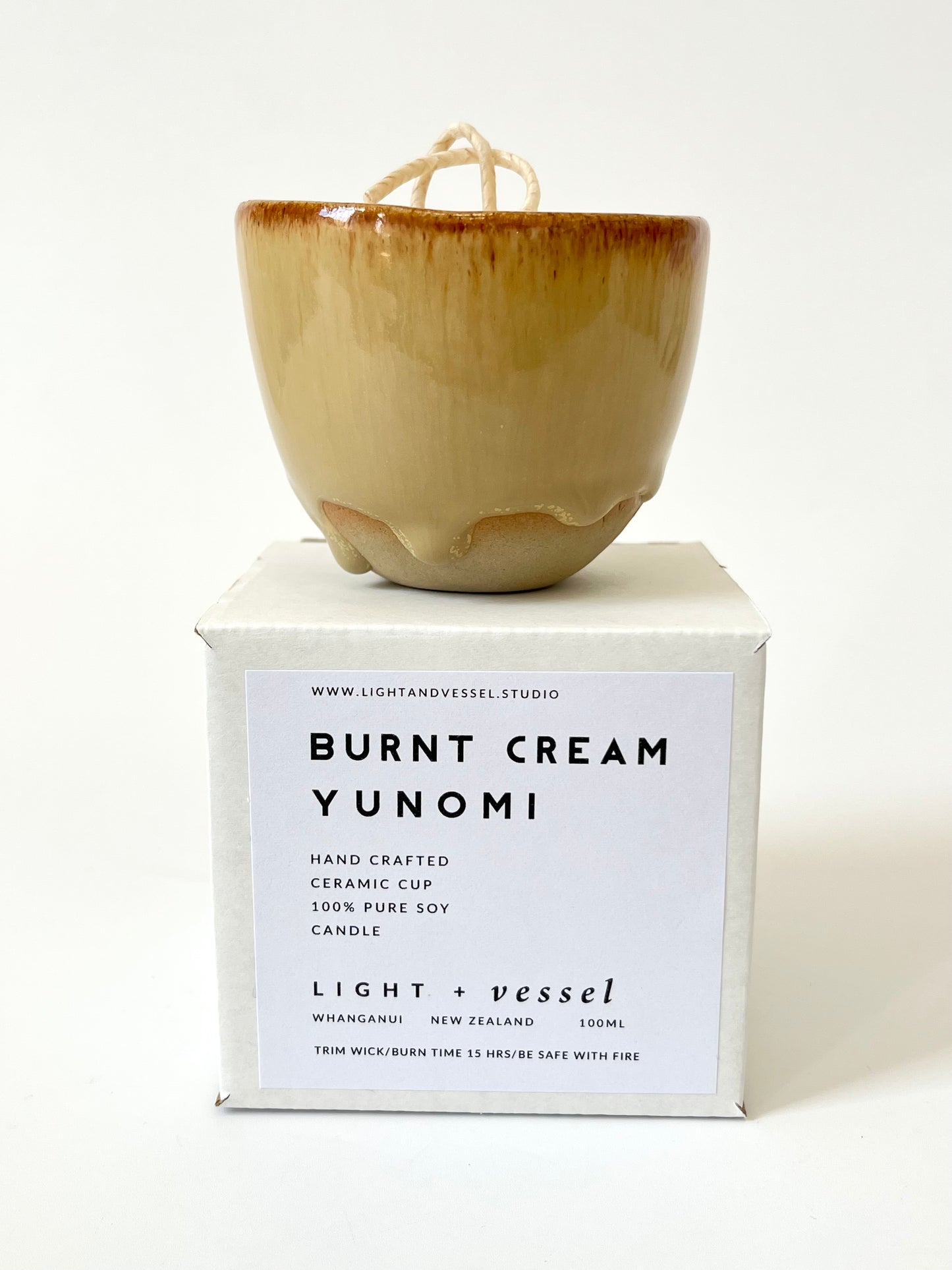 Burnt Cream Yunomi Soy Candle