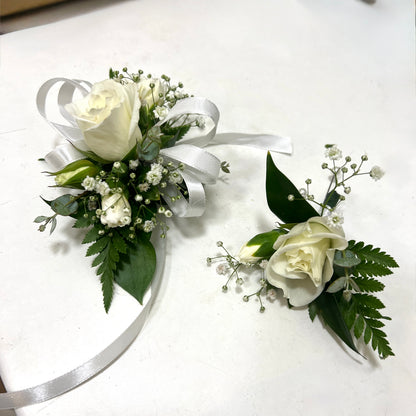Fresh Flower Wrist Coursage - made to order