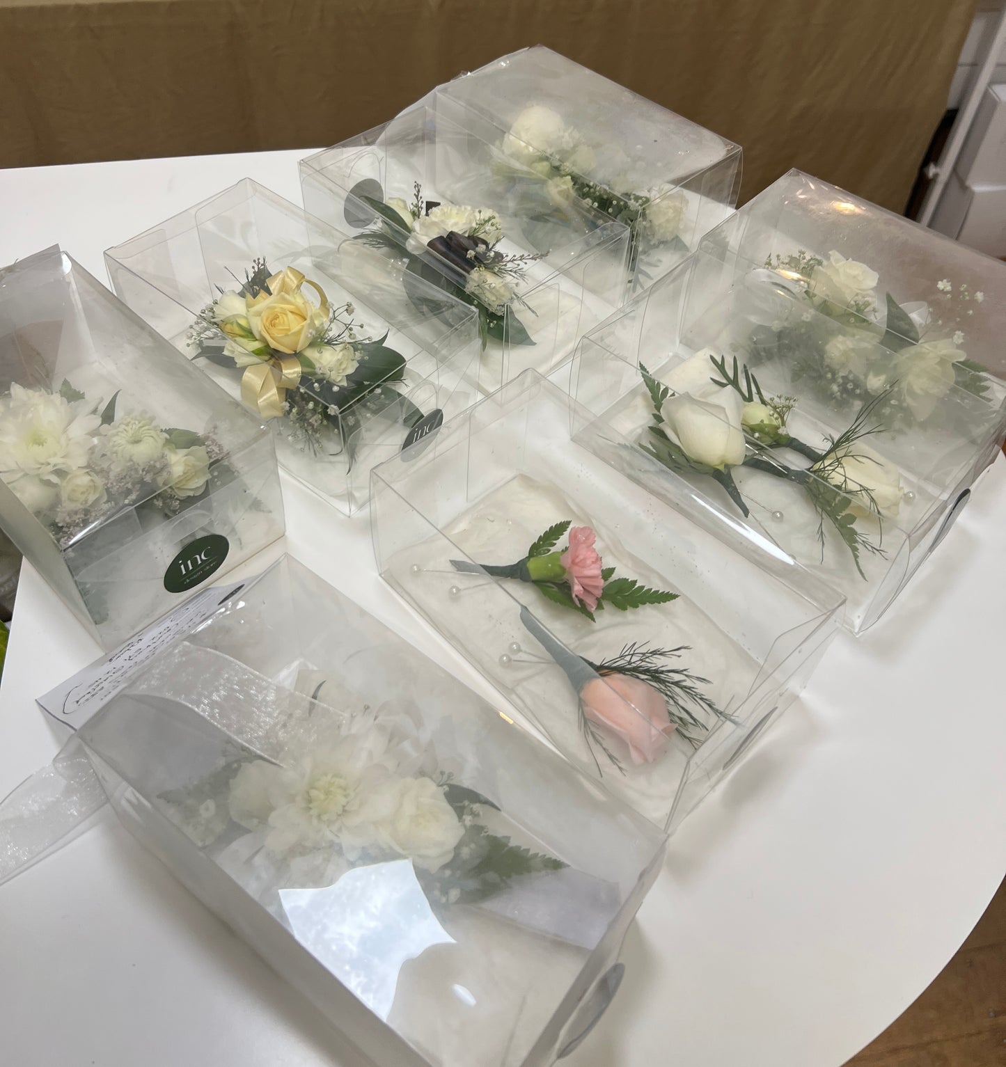 Fresh Flower Wrist Coursage - made to order