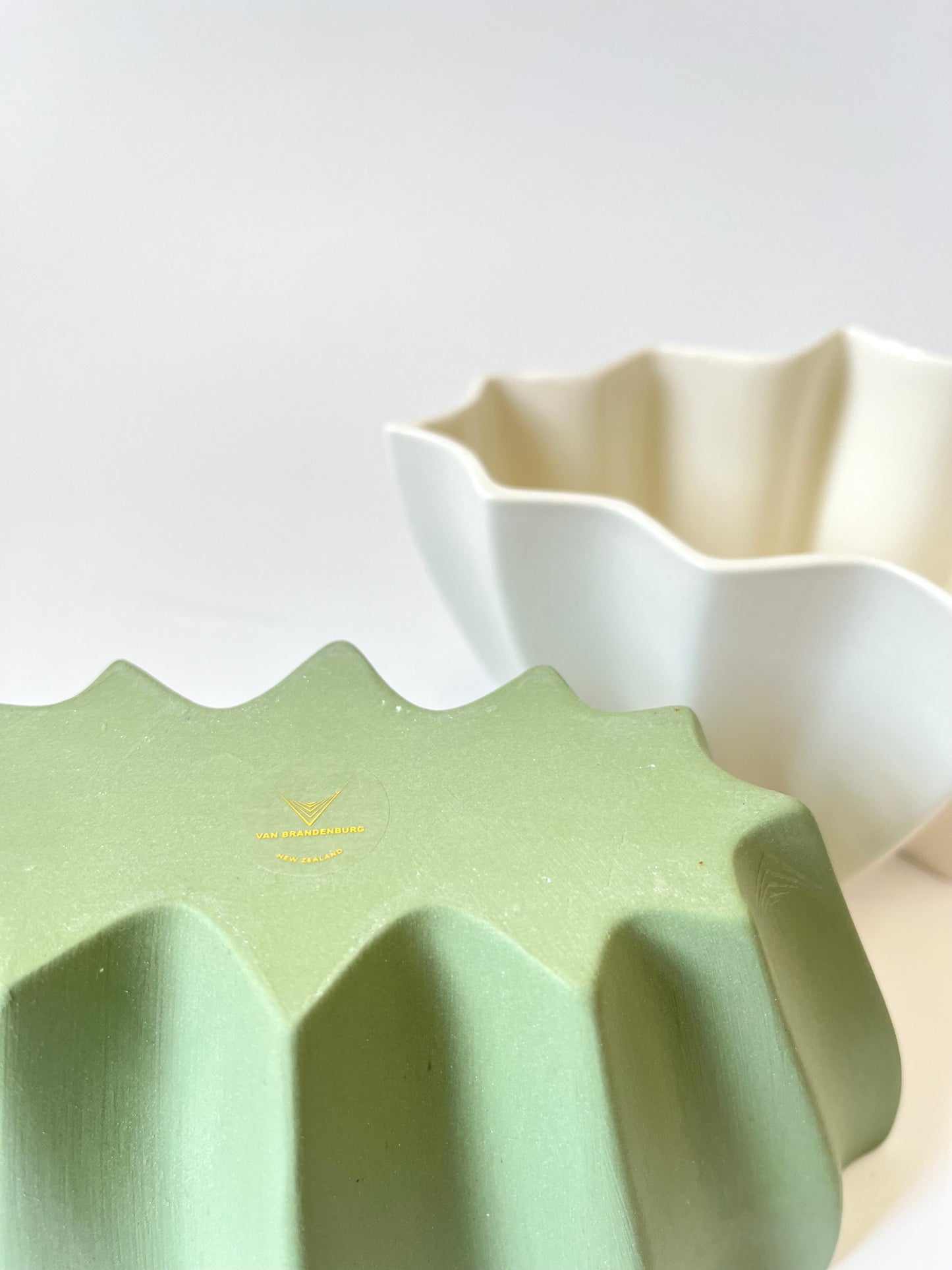 Fluted Bowl - Matte White