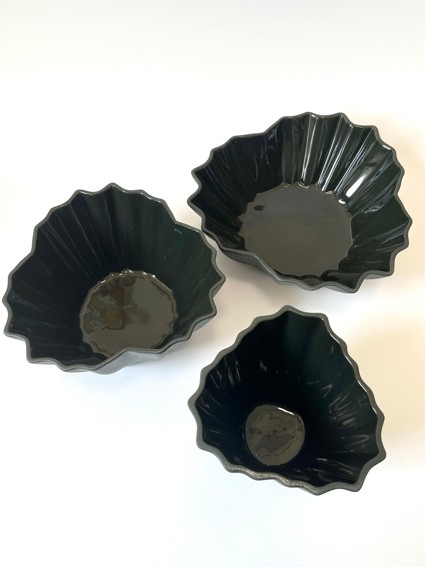 Nested Bowls - Matte Black