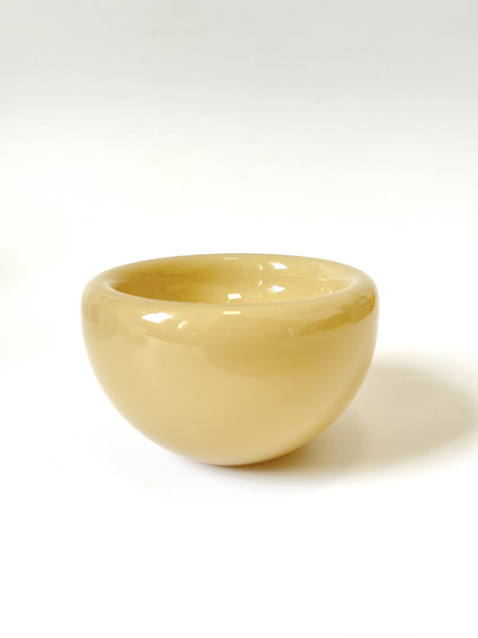 Handblown Glass Mini "Fulvio" Bowl - Weimaraner Opal