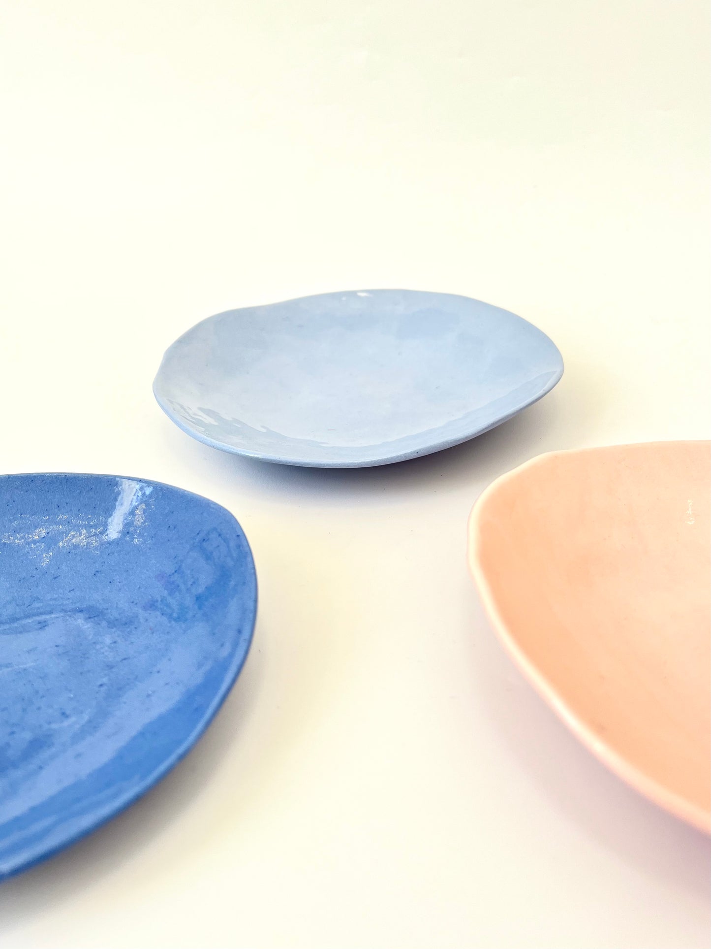 Marshmallow Pink Dish - One of a Kind Ceramic - 12cm