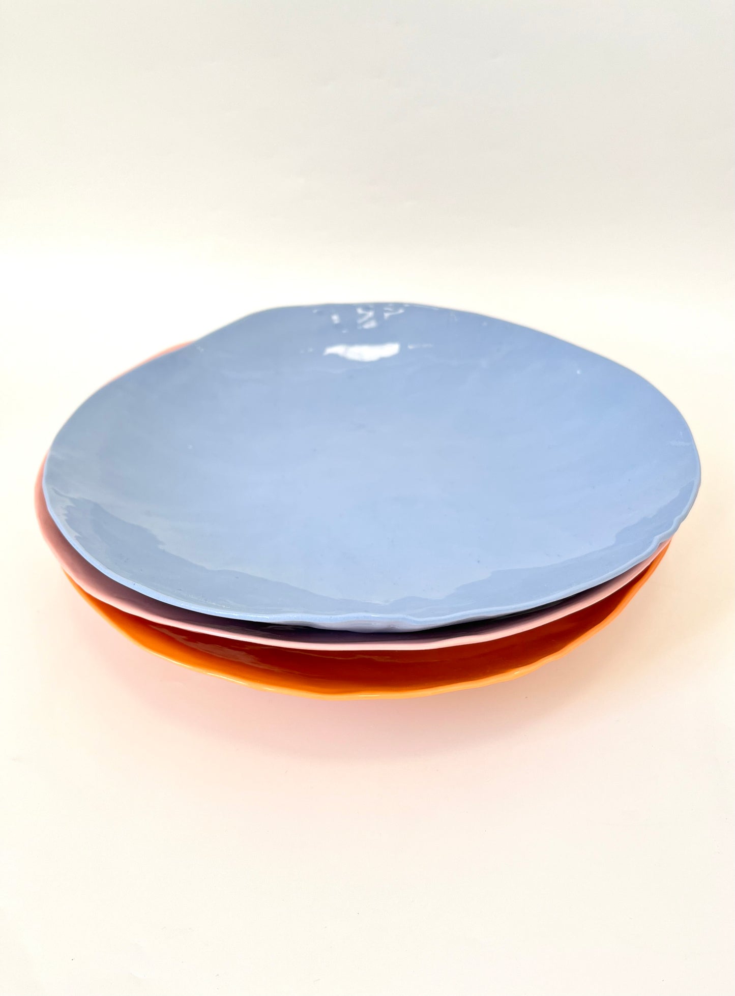 Cantaloupe Bowl - One of a Kind Ceramic - 27cm