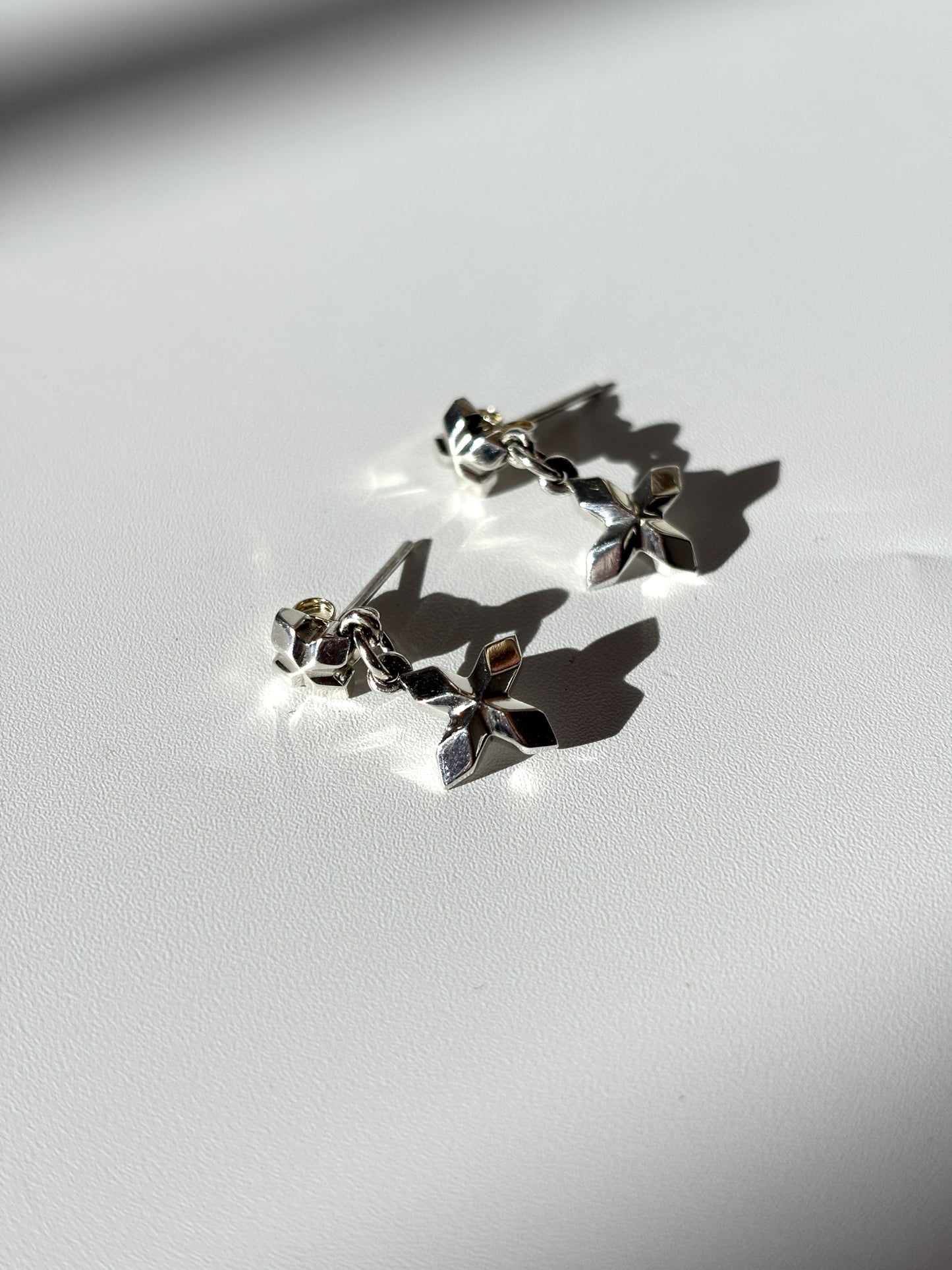 Duo Cross Stud Earrings by Holly Howe