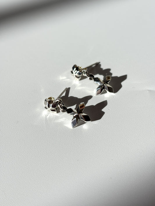 Duo Cross Stud Earrings by Holly Howe
