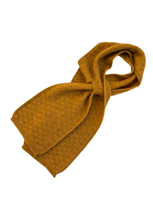 Dash Possum Merino Keyhole Scarf - Gold