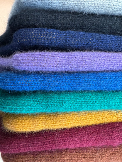 Possum Merino Poncho - Pinot