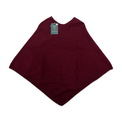 Possum Merino Poncho - Pinot