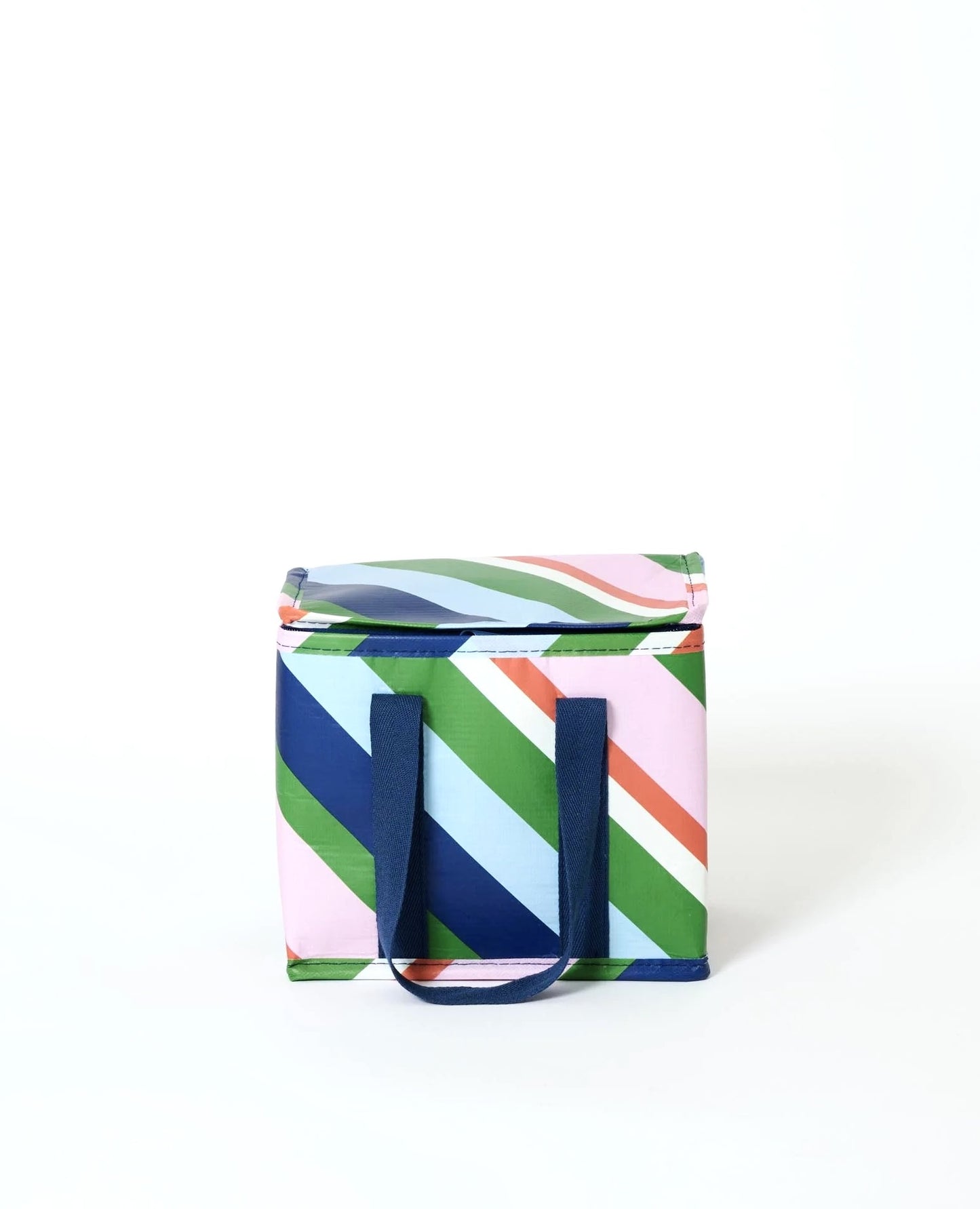 Mini Insulated Tote Bag - Rugby Stripe