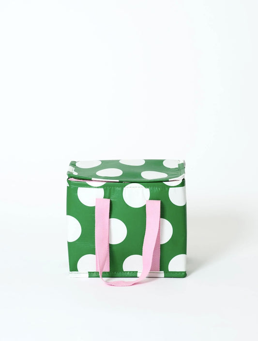 Mini Insulated Tote Bag - Polka Dot