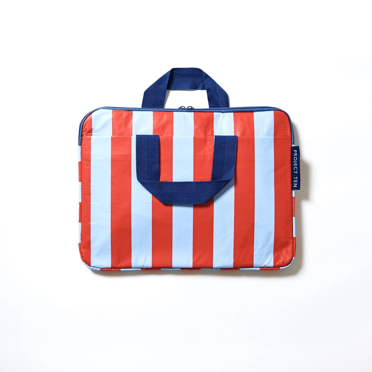 Laptop Case - Red Blue Stripe