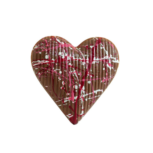 Summer Berry Chocolate Heart