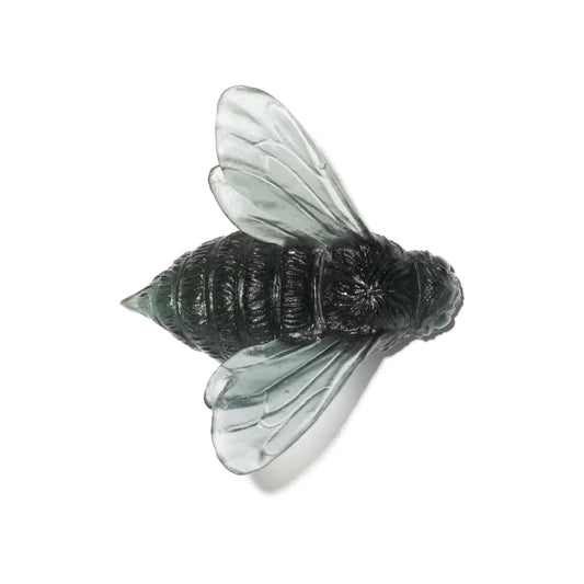 Bee - Storm - Glass wall artwork by Luke Jacomb Studio
