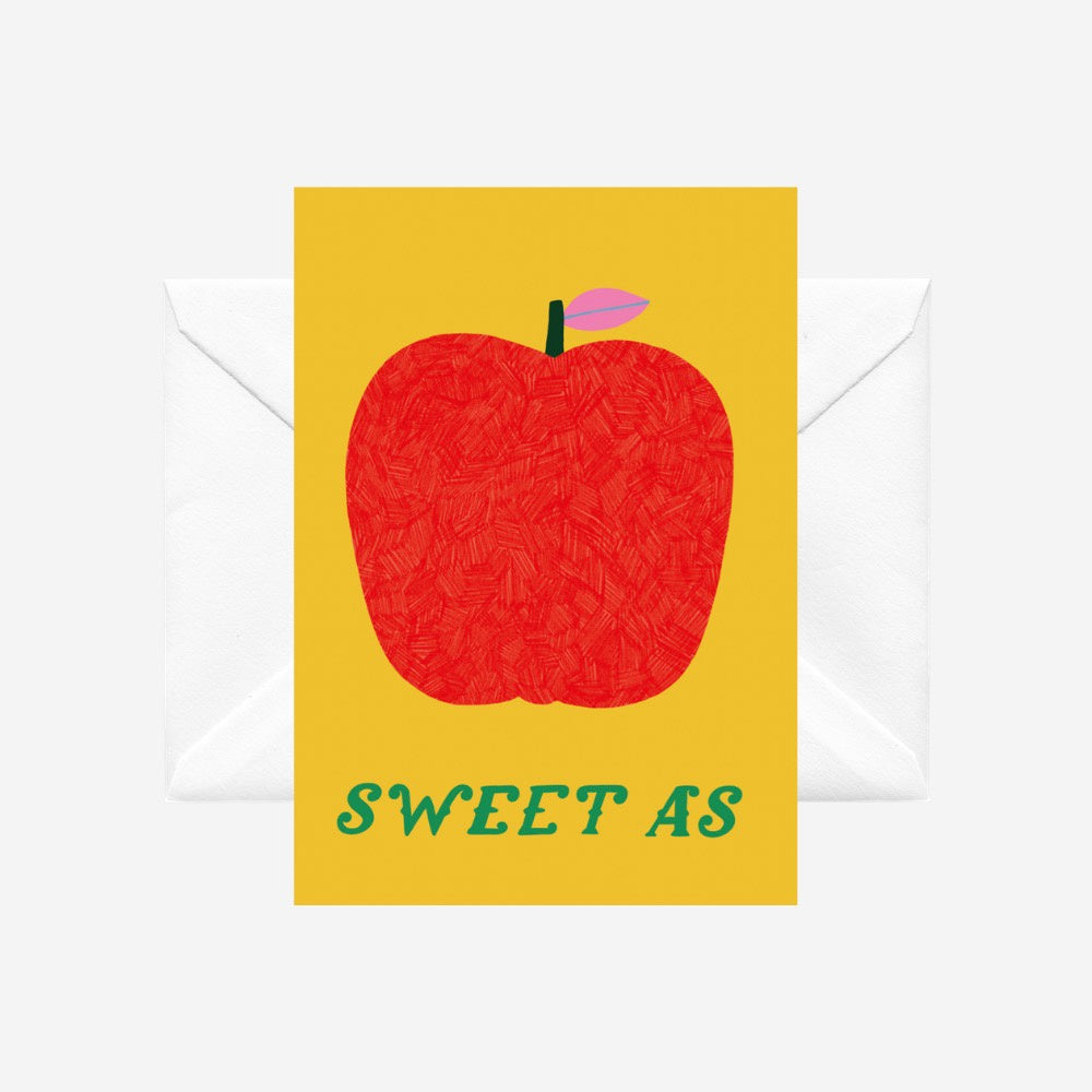 Sweet As - illustrated card by Crissie Rodda