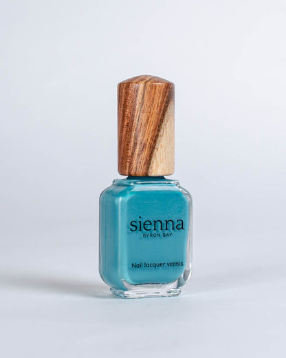 'Stillness' Midtone Turquoise Crème Nail Polish - 10ml