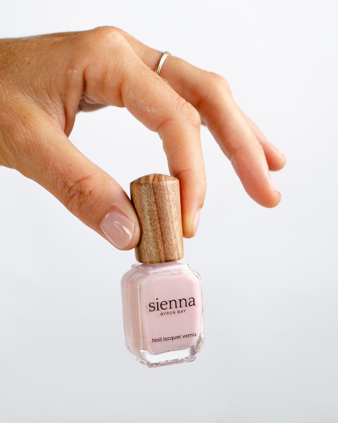 'Armour' Soft, romantic pink Crème Nail Polish - 10ml