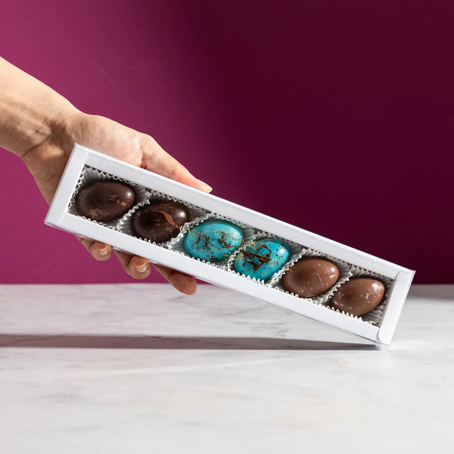 Tipsy Caramel Eggs by Devonport Chocolates