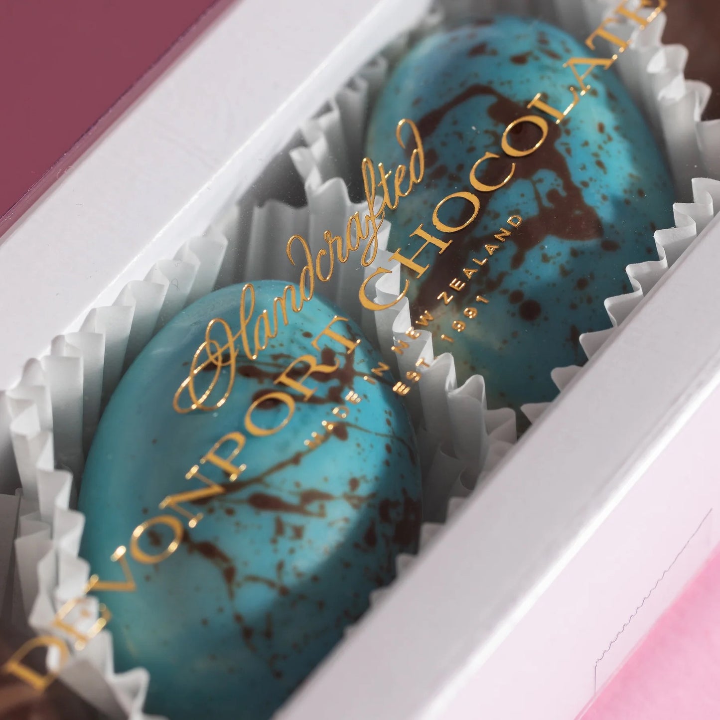 Tipsy Caramel Eggs by Devonport Chocolates