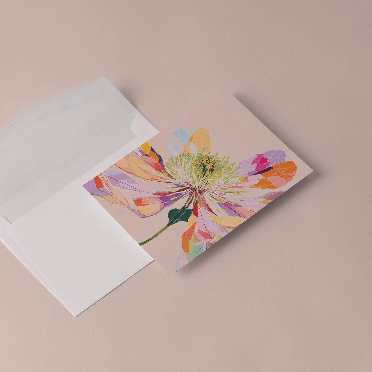 "Maukoro" Greeting Card