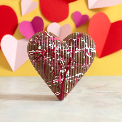 Summer Berry Chocolate Heart