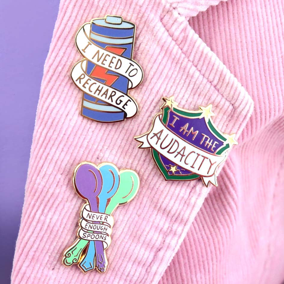 I need to Recharge - Enamel Lapel Pin