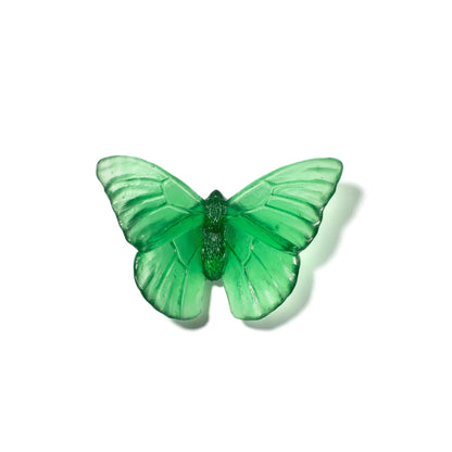 Emerald Glass Butterfly Artwork - Admiral- by Luke Jacomb