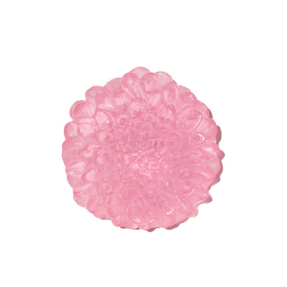 Dahlia in Cast Glass - Pink