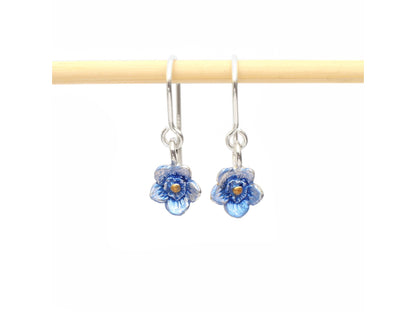 Forget Me Not Flower Drop Earrings