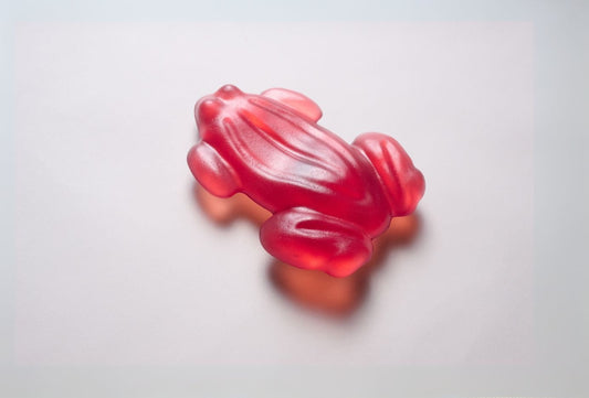 Ruby Froggie - Glass Candy artwork by Simon Lewis Wards