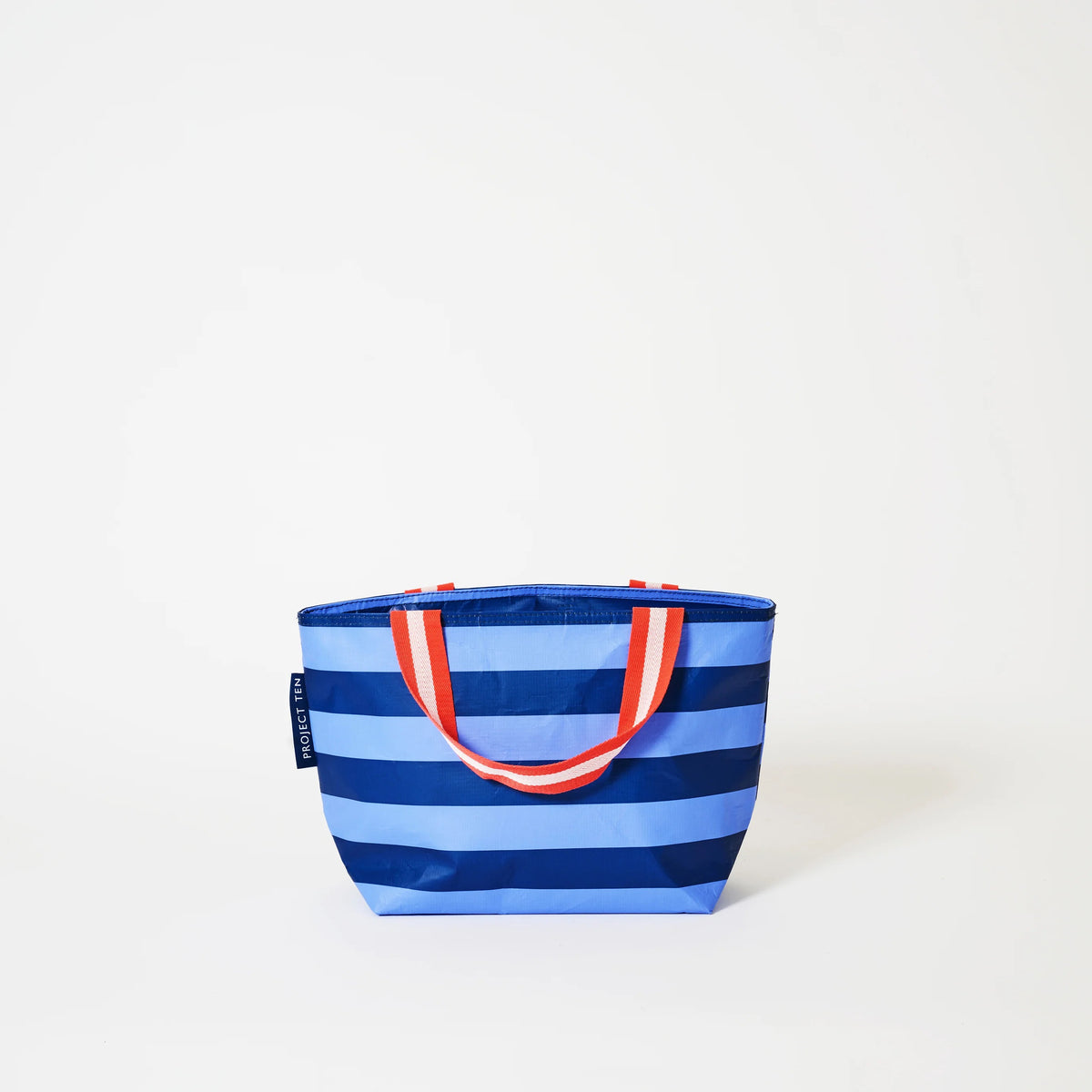 Mini Tote - Blue Stripe