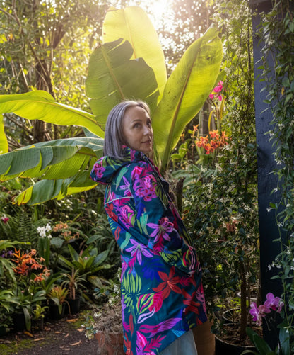 Ivy Mesh-Lined Raincoat