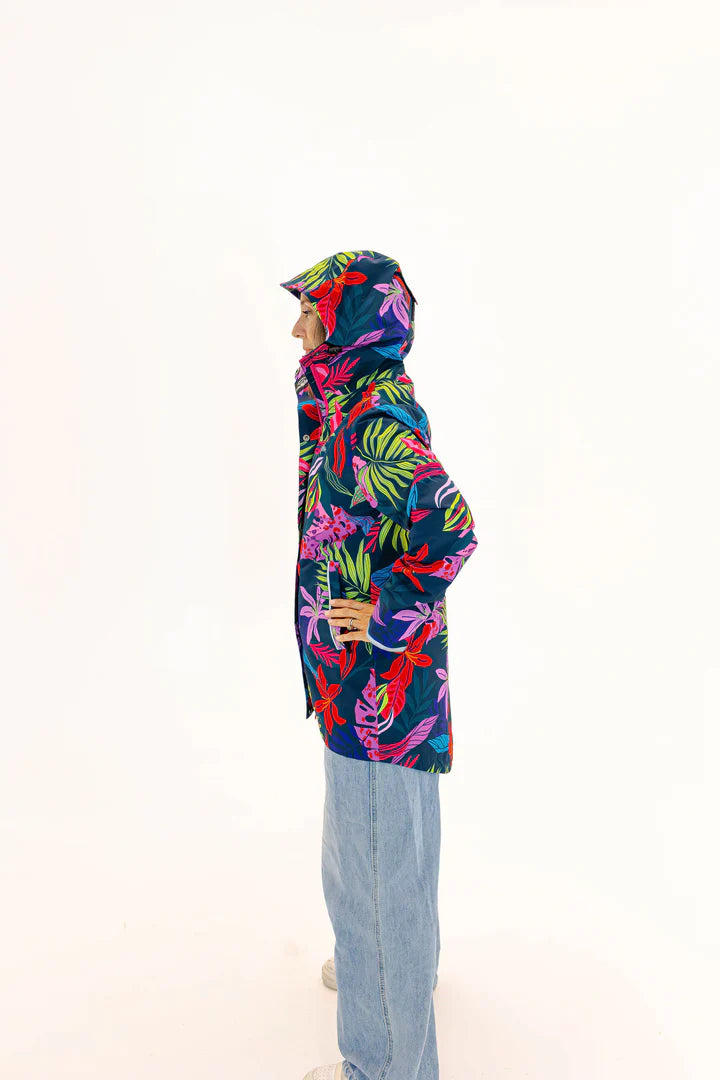 Ivy Mesh-Lined Raincoat