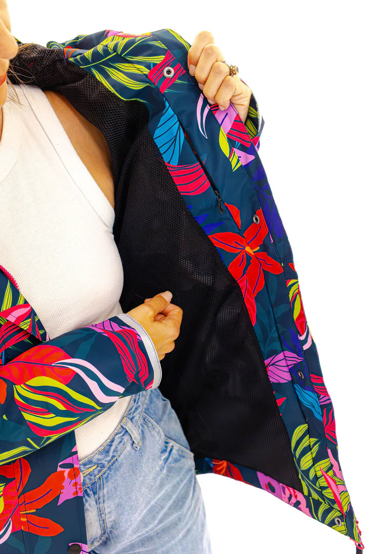 Ivy Mesh-Lined Raincoat