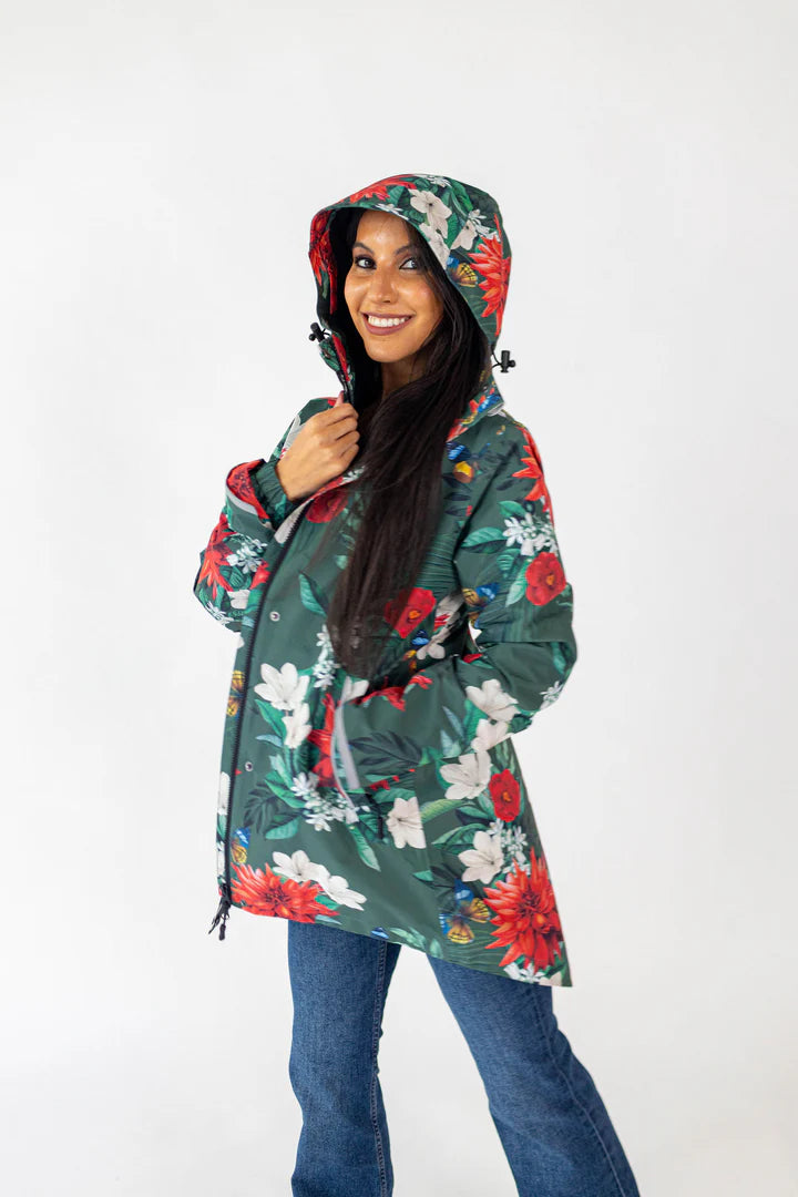 Jardin Mesh-Lined Raincoat