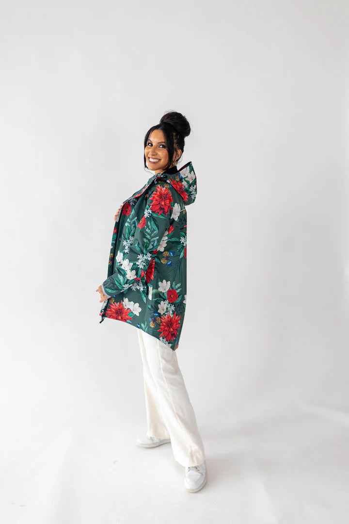 Jardin Mesh-Lined Raincoat