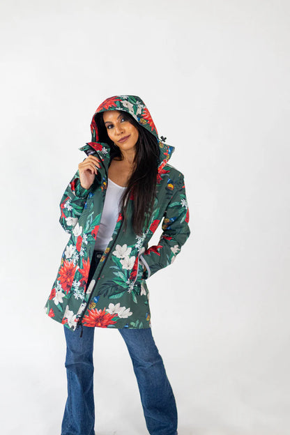 Jardin Mesh-Lined Raincoat