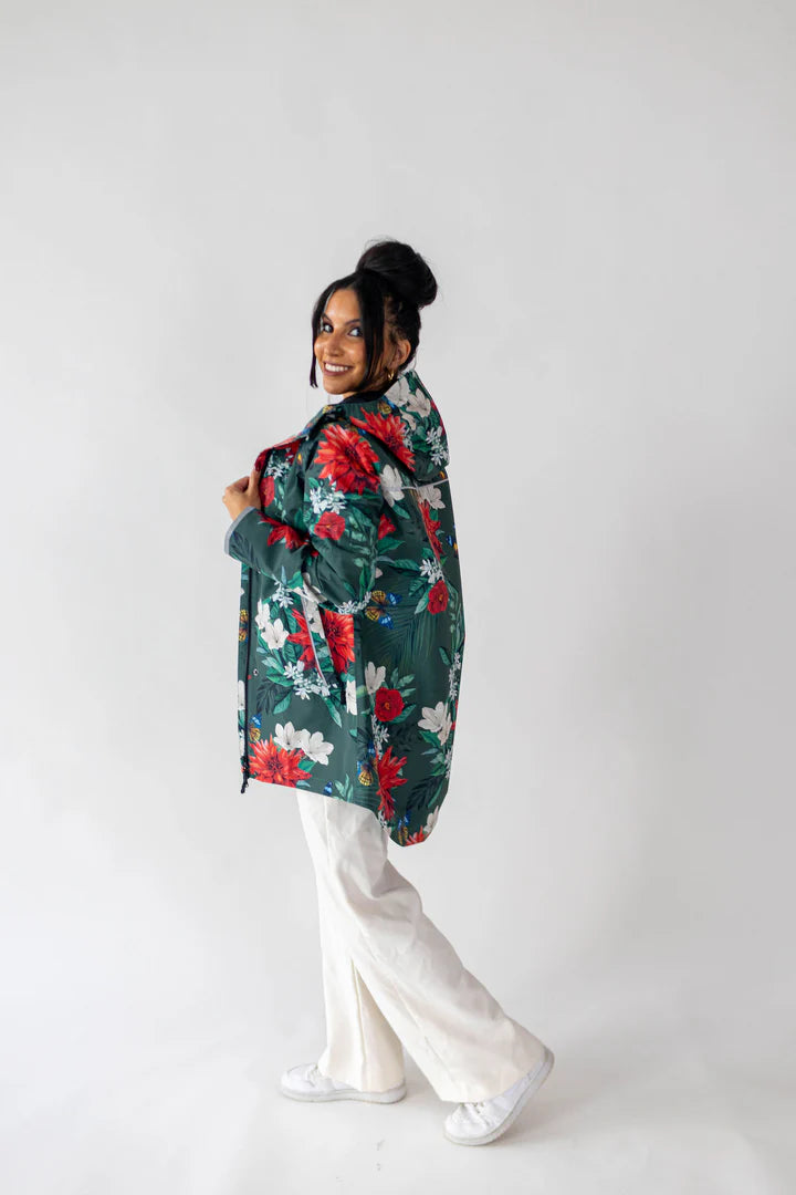 Jardin Mesh-Lined Raincoat