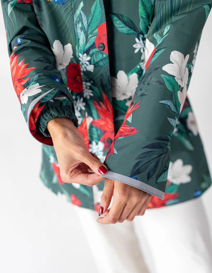 Jardin Mesh-Lined Raincoat