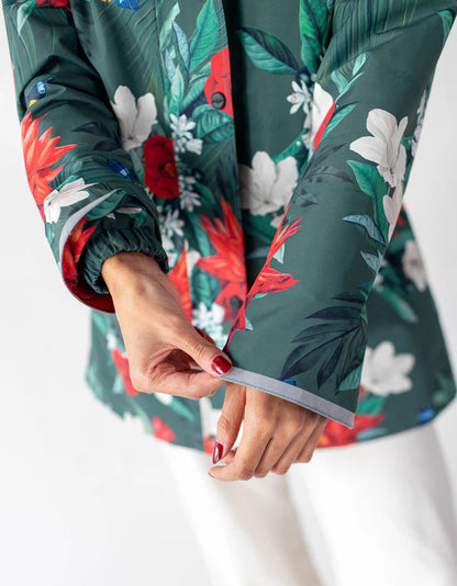 Jardin Mesh-Lined Raincoat