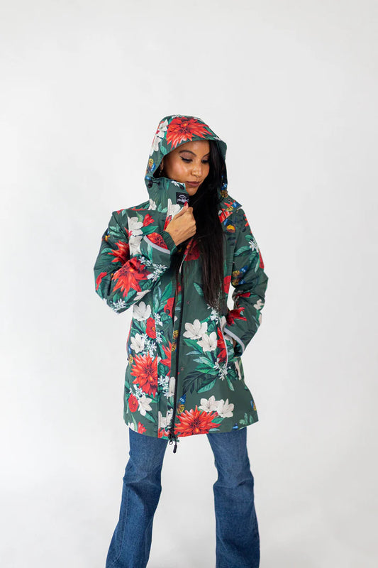 Jardin Mesh-Lined Raincoat