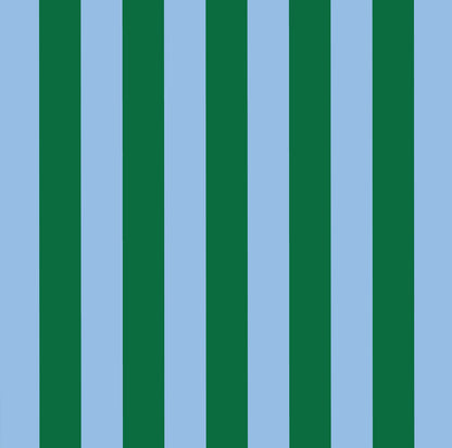 Laptop Case - Green Blue Stripe