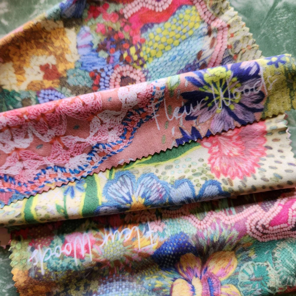 Lens Cloths (Pack of 3) 'Meadow' print by Fleur Woods